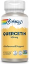 SOLARAY Quercetin 500 mg, ajuda als Sinus, Respiratoris, Imgune function i normal, nivells àcids de salut Uric, 90 VegCaps