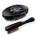 Partaharja miehille - Natural Boar Bristle Beard Brush Kit - Viksiharja miehille - Premium Harjaus Setti Hunter Jack
