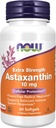 JETZT Nahrungsergänzungsmittel, Astaxanthin 10mg, Extra Strength, abgeleitet von Non-GMO Haematococcus Pluvialis Microalgae und hat natürlich vorkommende Lutein, Canthaxanthin und Beta-Carotene, 60 Softgels