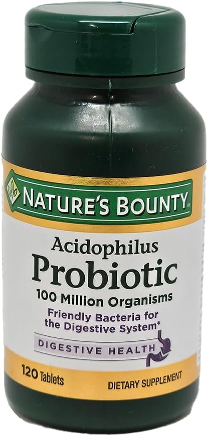 Bounty Probiotic Acidophilus Tablets, 120 tabletten