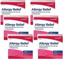 Ledare Antihistamin Allergy Relief Diphenhydramine HCl, 25mg Mini tabletter, 24 grevepaket med 6
