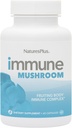 Natures Plus Immune Mushroom - 60 Capsules - Fruiting Body Immune Kompleksi - Seven Müxtəlif Mushrooms - Key Micronutrients - Vegan, Gluten Free - 30 Baxışlar