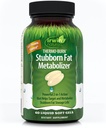 Irwin Naturals Thermo-Burn Stubborn Fat Metabolizer - 60 액체 소프트 젤 - Combines Green Tea Extract (EGCG), MCT Oil & Caffeine - 20 서빙