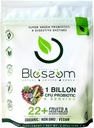 Blossom SuperGreens Progories - Digetical Enzymes dengan Pre / ProBiotics for Bloating Relief - 30 + SuperGreens & SuperReds to Boost Energy -Organik, Gluten- Free, No Fiber, 0g Sugar (Lemon Citrus)