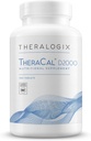 Theralogix TheraCal D2000 - Podpora za zdravje kosti s kalcij, magnezij, vitamin D3, vitamin K2 & boron* - 90-dnevna oskrba - NSF Certified - 360 tablet