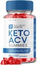 rize labs - Full Body Health Keto ACV Gummies pitkälle laihtuminen tuki Max Strength Formula koko kehon energia (60 Gummie)