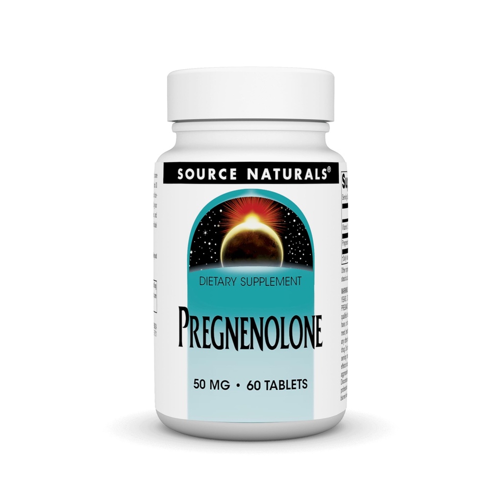 Source Naturals Pregnenolone* 50mg - 60 Tablets