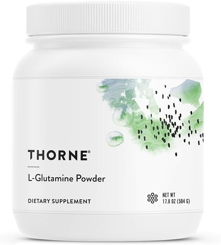 THORNE - L-glutamiinijauhe - Glutamiinijauhe GI:n terveyttä ja immuunitoimintaa varten* - 17,8 Oz