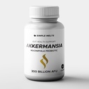 GLP-1 priedas - 300 milijonų AFU Akkermansia Muciniphila Probiotic + Prebiotics & Organic Berry Extracts - gut Lining, Digestion, Metabolization - 120 kapsulių moterims ir vyrams