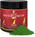 Marine Phytoplankton Powder for Dogs  гофрирани кучета - Омега-3 EPA, Витамини и антиоксиданти, Цинк и минерали - сърбяща кожа, Coat & Имунна поддръжка Добавка за чиста микрофиброва течност (3,5 g).