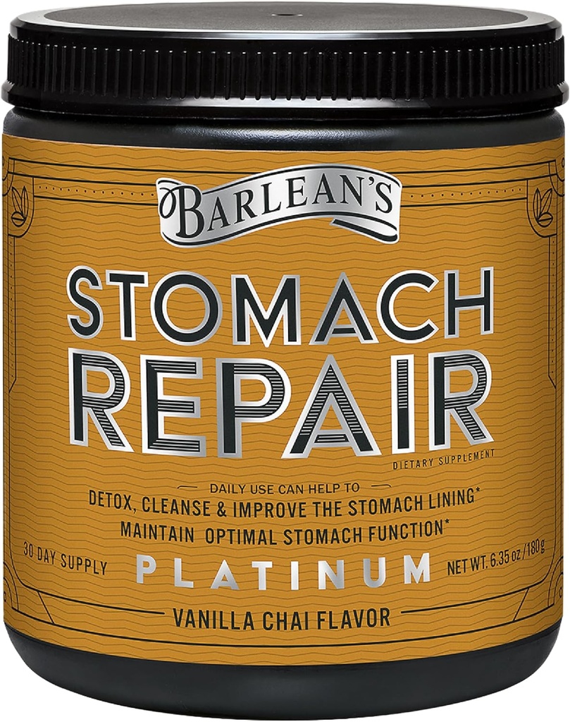 La reparació de l'Stomach Gut health Powder suplementari, Fiber i la implementació Resum suplementaris per a Detox i Clearse, Vanilla Chai Beck, 6. 35 oz