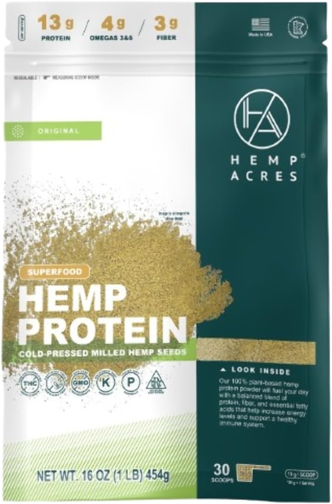 Hemp protein prášek