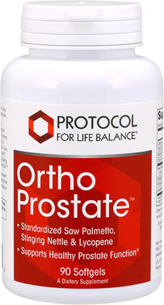 Protocol Ortho Proestat - la salut dels homes suplementaris * - amb Saw Palmetto Extreu, Sing Nettle Extreu i Zinc Gluconte - 90 Softlis