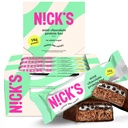 Nick'in Mint Chocolate Protein Bars – 12.Kamp Box | Yüksek Protein, Low Calories, Low Carbs, Keto Friendly, No add Sugar Sugar
