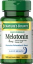 Luonnon Bounty Melatoniinitabletit, 3 mg, 120