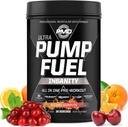 PMD Sports Pump Fuel Ultra Insanity - Premium Pre тренування порошкового та м'язового насоса, Greater Focus, Endurance & Recovery, Premium Creatine, Arginine & Beta Alanine - Майамі Sunrise (30 сервірування)