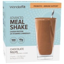 WonderFit By WonderSlim Protein Ateriankorvike Shake, Chocolate, Probiotic & Immuno Support, Gluteeniton (5ct)