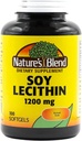 Naturaren nahasketa Lecithin 1,200 mg 100 Sgels