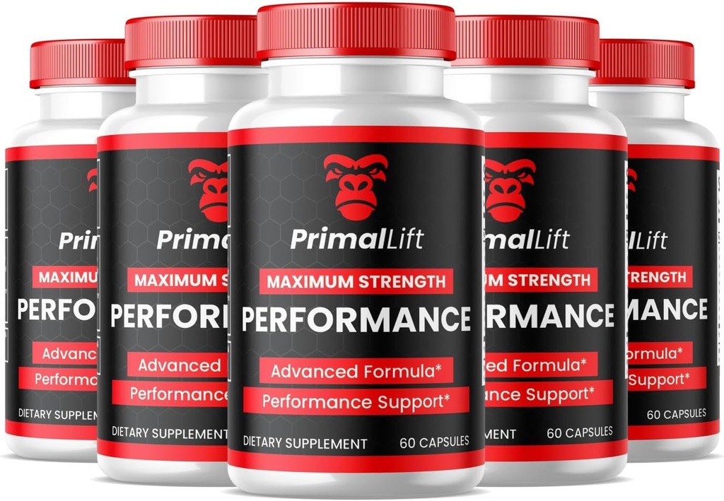 SPRESSO (5 Pack) Capsule Primal Lift - Capsule Official Formula Primal Lift, Sollevamento Primale per Uomo, Capsule Primal Lift Maschili, Capsule PrimalLift, Tutto Supporto Naturale, Review (300 Capsule)