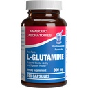 Free Form L-Glutamine Supplement - Clinical L Glutamine Capsules 500mg for Gut Health and Immune Support - Powerful Amino Acid Glutathione Precursor - Non-GMO & Made in The USA - 100 Servings