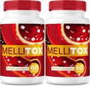 (2 Pack) MelliTox Capsules, MelliTox Supplement Body Detox, MelliTox Maximum Strength Formula, MelliTox Pills for Healthy Cells, MelliTox Pastillas Review (120 cápsulas)