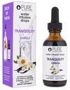 Pure Inventions Tranquility - Supports Relaxation - Vanilla and Chamomile - Water Infusion Drops - No Sugar, Calories, or Artificial Sweeteners - 60 servings - 2oz