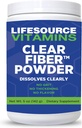 LifeSource Vitamins Clear Fiber- SunFiber- 5oz - 35 Serve