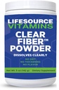 LifeSource Vitamins Clear Fiber- SunFiber- 5oz - 35 Servings