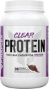FINAFLEX Clear Protein, Double Chocolate - 2 lb - promove o rendemento muscular e crecemento - Milkshake-Like Taste - Low Carb, Low Fat & Gluten Free - 27 servizos