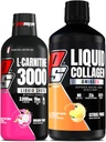 PROPPS L-Carnitine 3000 thuốc kích thích chất lỏng tự do Shots (Dagon fruits) Amino23 colgengen Shots (Citrus punch) Bundle