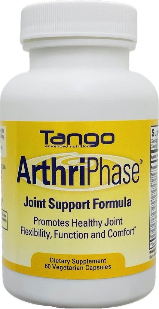Tango ArthriPhase Formule de soutien articulaire naturel (60 capsules végétariennes)