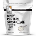 Besterik ez da! -% 100 Whey Protein kontzentratzailea, Estatu Batuetan egina, rBGH/RBST Hormone Free, Premium WPC-80, Gehitutako Flavors edo Sweeteners artifizialik gabea (3 libra, ez du axola)