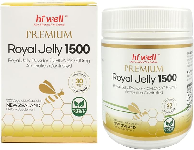 Merhaba Well Premium Royal Jelly 1500 300VegeCapsules