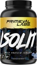 Primeval Labs ISOLIT - Proszek z białka serwatki, 100% Izolat serwatki, 25g białka, BCAA, Szybkie Absorbowanie, Łatwe Spożywanie (Mleko czekoladowe, 2lb)