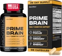 Nootrix Prime Brain Nootropic Supplement □ Suporta Memória, Foco Mental, Saúde Cognitiva & Energia □ Promove humor saudável e função do cérebro