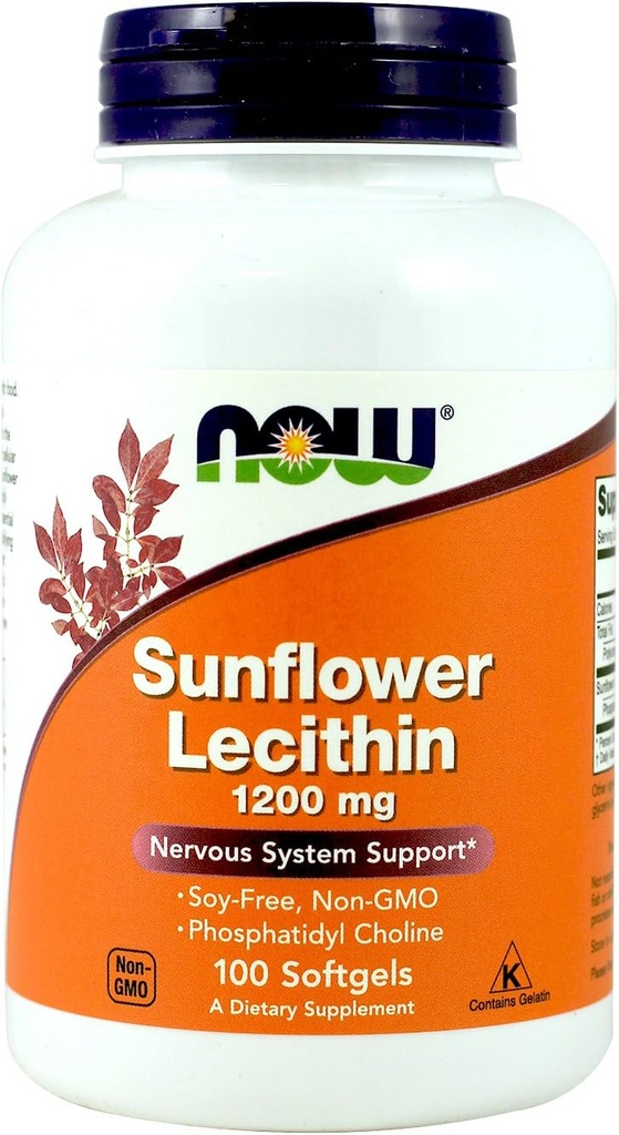 AGORA Foods Sunflower Lecithin 1.200 Mg Softgels