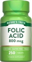 Nature 's Truth Folic Acid 124; 800 mcg