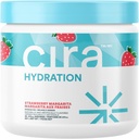 Cira Hydration Powder (45 Servings) - Електролитен алкохол Микс с хималайска сол за обезводняване и възстановяване - Ягодова Маргарита