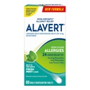 Alavert 24 Hour Allergy Relief Tablets, Non-Drowsy Antihistamine, Orally Disintegrating Allergy Tablets, Loratadine 10 mg, Fresh Mint Flavor, 60 Count