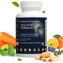 Ocu-Plus Formula – Eye Health Supplement with Lutein & Zeaxanthin – Supports Visual Clarity, Night Vision & Macular Health – with Bilberry, Ginkgo Biloba & NAC – 60 Capsules