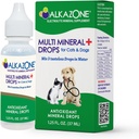 Алказон Alkaline Multi Mineral Drops за котки и кучета - Животните са естествено предназначени да бъдат повече Alkaline Than Acidic. Техните тела могат да се възползват от използването на Alkaline вода за домашни любимци с минерали