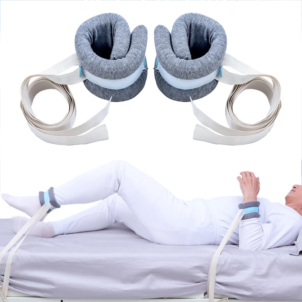 Hospital Restraints Bed Strap,Patient Medical Restraints Limb Holders,Hospital Beds Bed Restraint for Hand, Feet,Ankle or Arm Universal Constraints Control