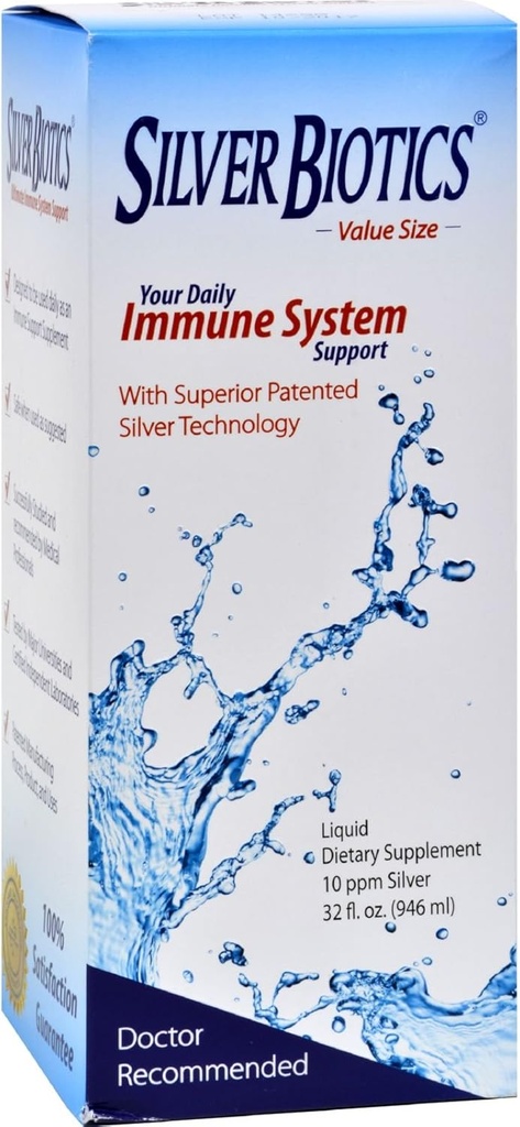 Amerika Biotexnologiya laboratoriyaları Silver Biotics Value Sz 32 Fz