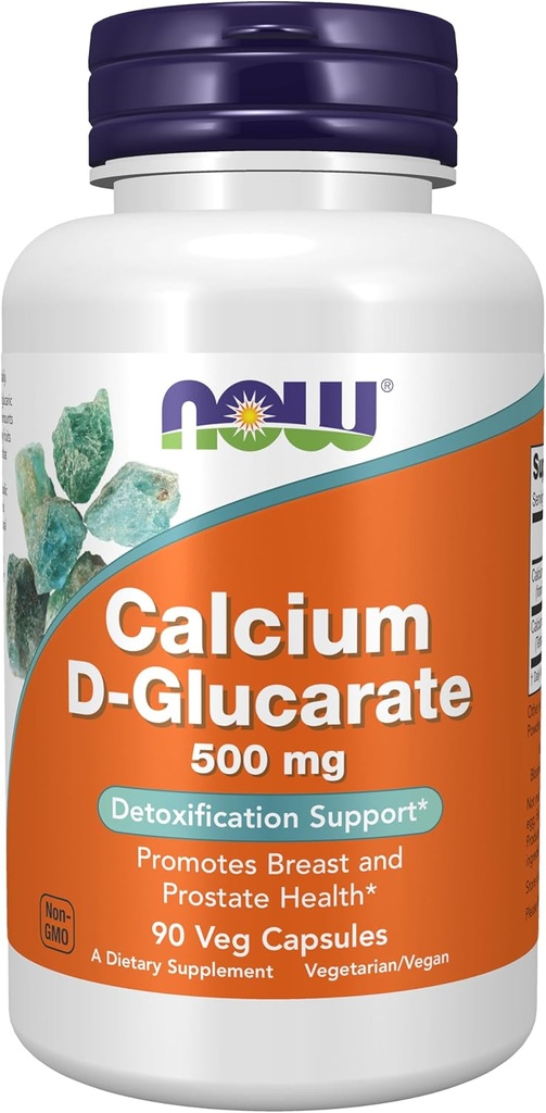 ACUM Alimente Suplimente, Calciu D-Glucarate 500 mg, Detoxificare Suport*, 90 Veg Capsule