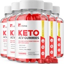 (5 Pack) Lifetime Keto Plus ACV Gummies - Formula Ufficiale, Vegan, Non OGM - Lifetime Keto acc Gummies, Life Time Keto Gummies con Aceto di Sidro di Mele, Vitamina B12, Succo di Melograno (300 Gummies)