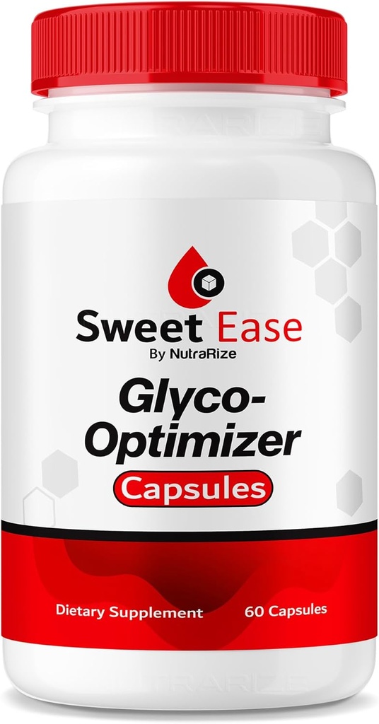 NutraRize Sweet Ease Glyco Optimizer Kapseln, natürliche Blut Unterstützung Pillen, Reliever Glycogen Druck Review (60 Kapseln)
