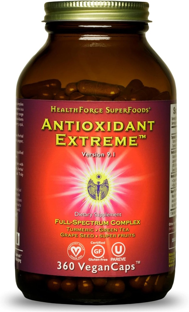 ZDRAVOTNÍ SUPERFOODS Antioxidant Extreme - 360 Veganské kapsle