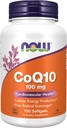 지금 음식 보충교재, CoQ10 (Coenzyme Q10) 100 mg의 약제 급료, 심장 혈관 건강*, 150 Softgels
