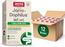 Jarrow Formulas Jarro- Dophilus Probiotik Liquid Infid, Tambahan Dietary, Dukungan Kesehatan Intestinal bagi Bayi, 1 Milyar CFU per Serving, 0.51 Fl Oz, Persediaan 30 Hari, (Paket 12)