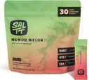 SALTT Electrolytes Powder Flavored Drink Mix - Mondo Melon - 30 Pacchetti di idratazione - Magnesio, Potassio, Sodio, Minerali di Trace - Zero Sugar & Gluten Free - Essenziale di viaggio